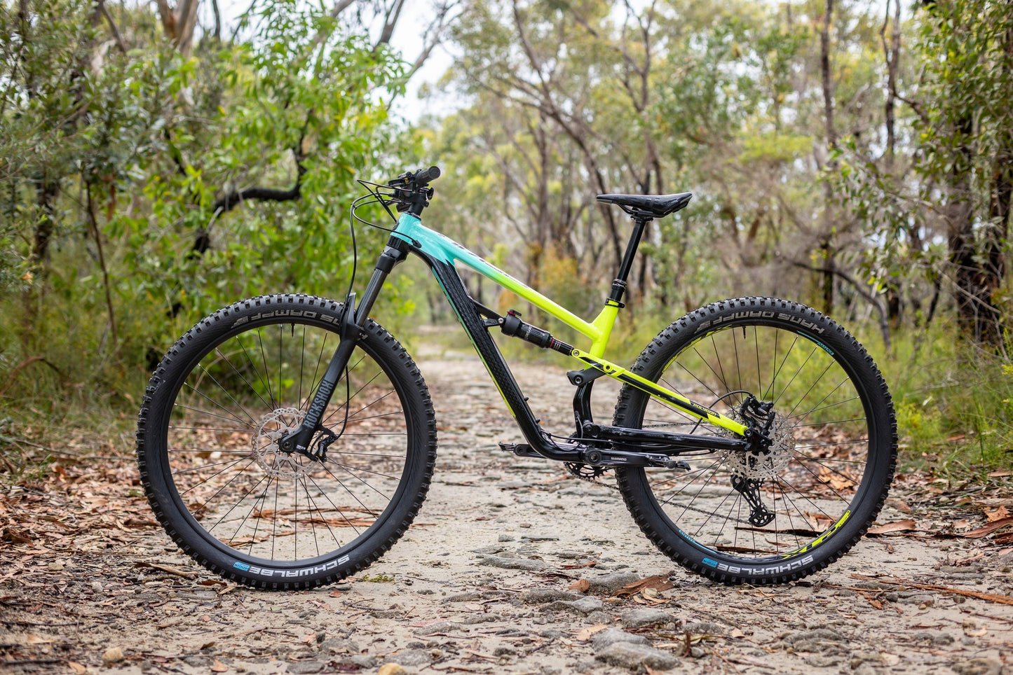 Polygon Siskiu T7 - Full Suspension Mountain Bike (Black)