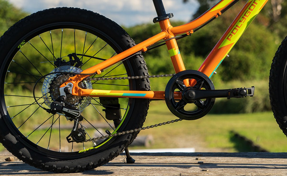 Polygon Relic 20" Kids Mountain Bike - Orange