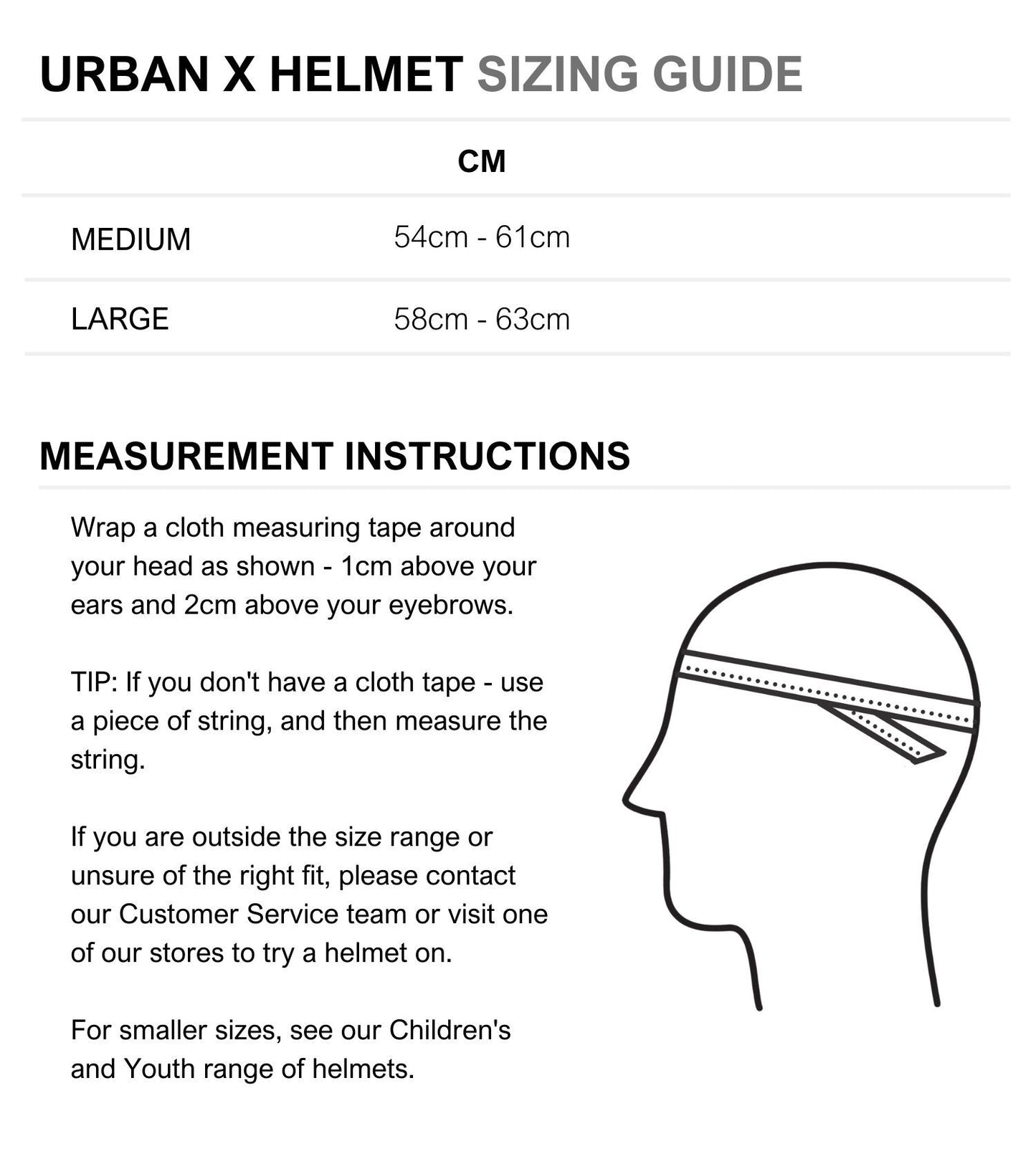 Urban X Bike Helmet Charcoal