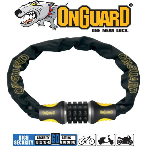 OnGuard Mastiff Chain Lock 80cm x 8mm