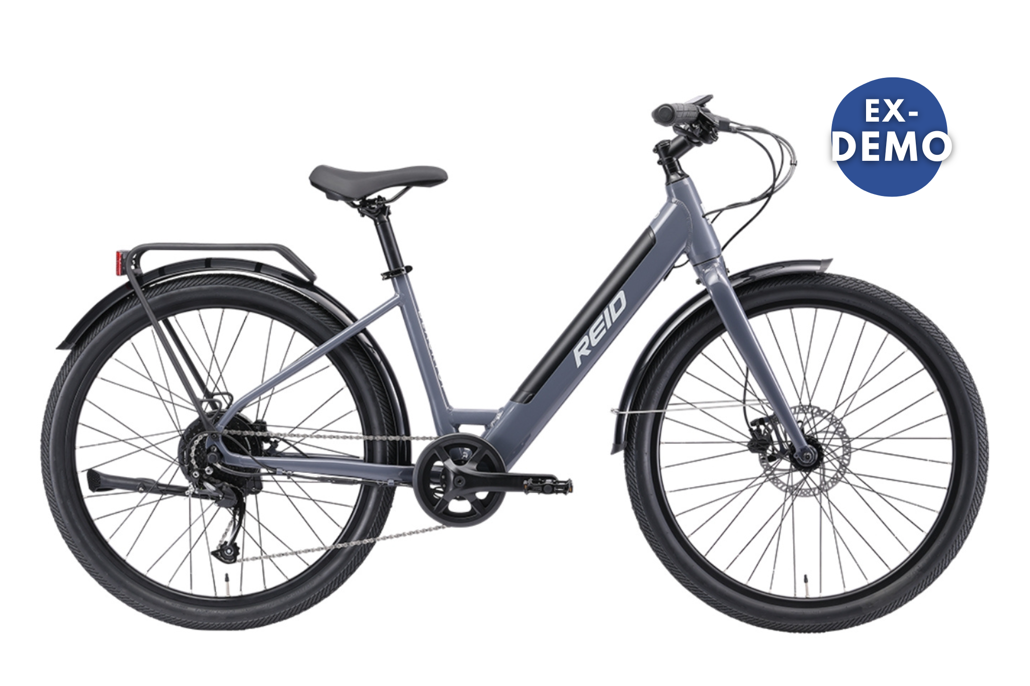 Ex-Demo: Blacktop 1.0 Step-Through eBike Charcoal - M2 MEDIUM ONLY