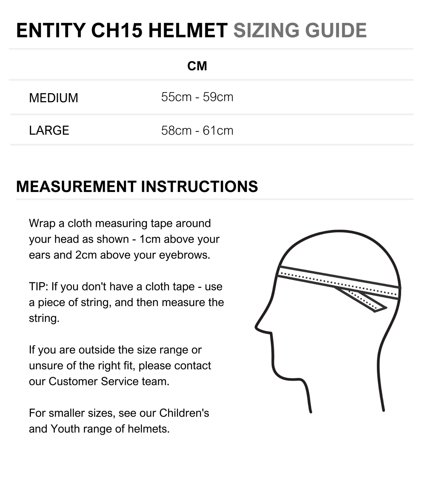 Entity CH15 Recreational Bike Helmet - Black