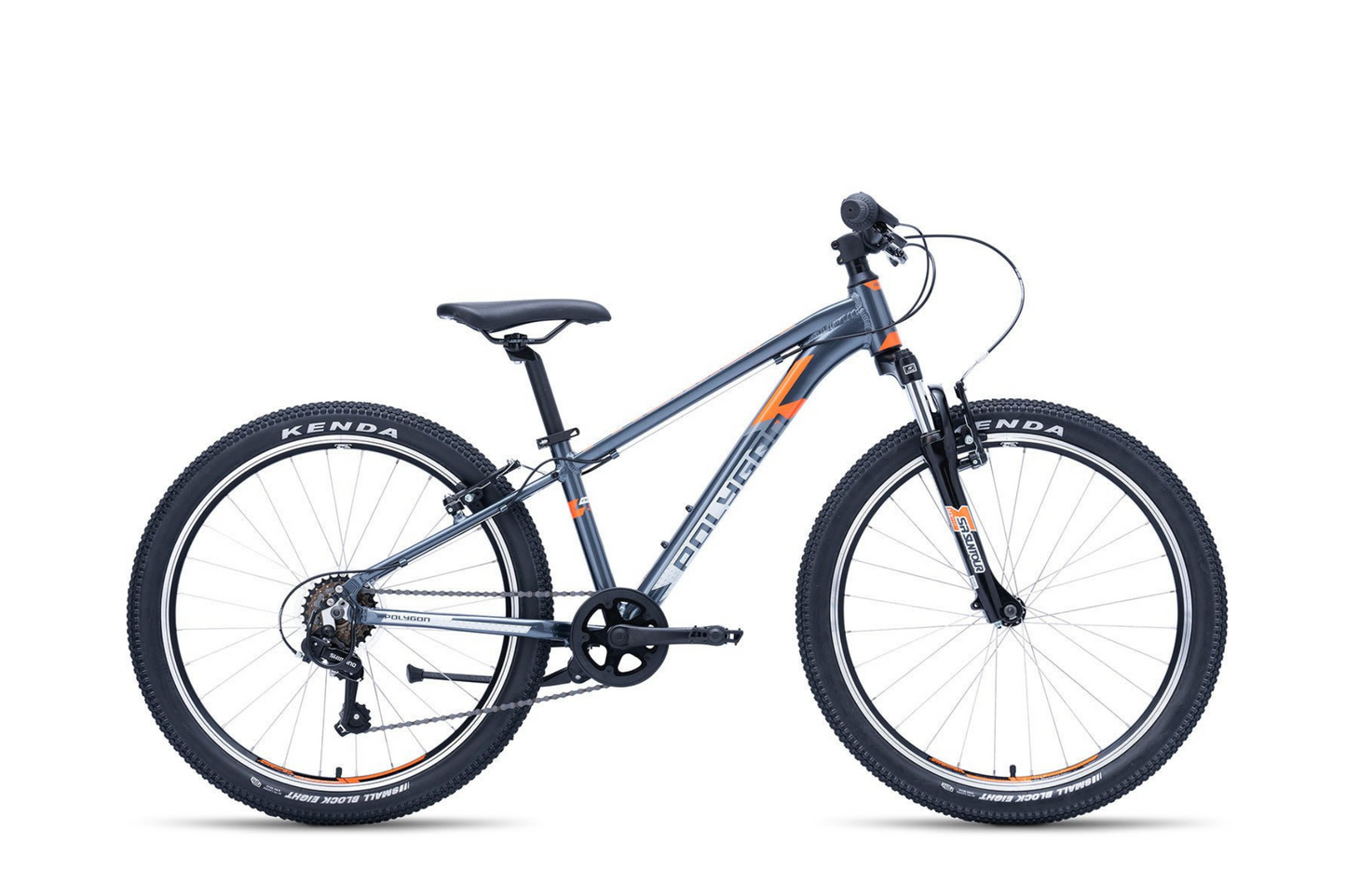 Polygon Premier 24 XC Kids Mountain Bike - Charcoal