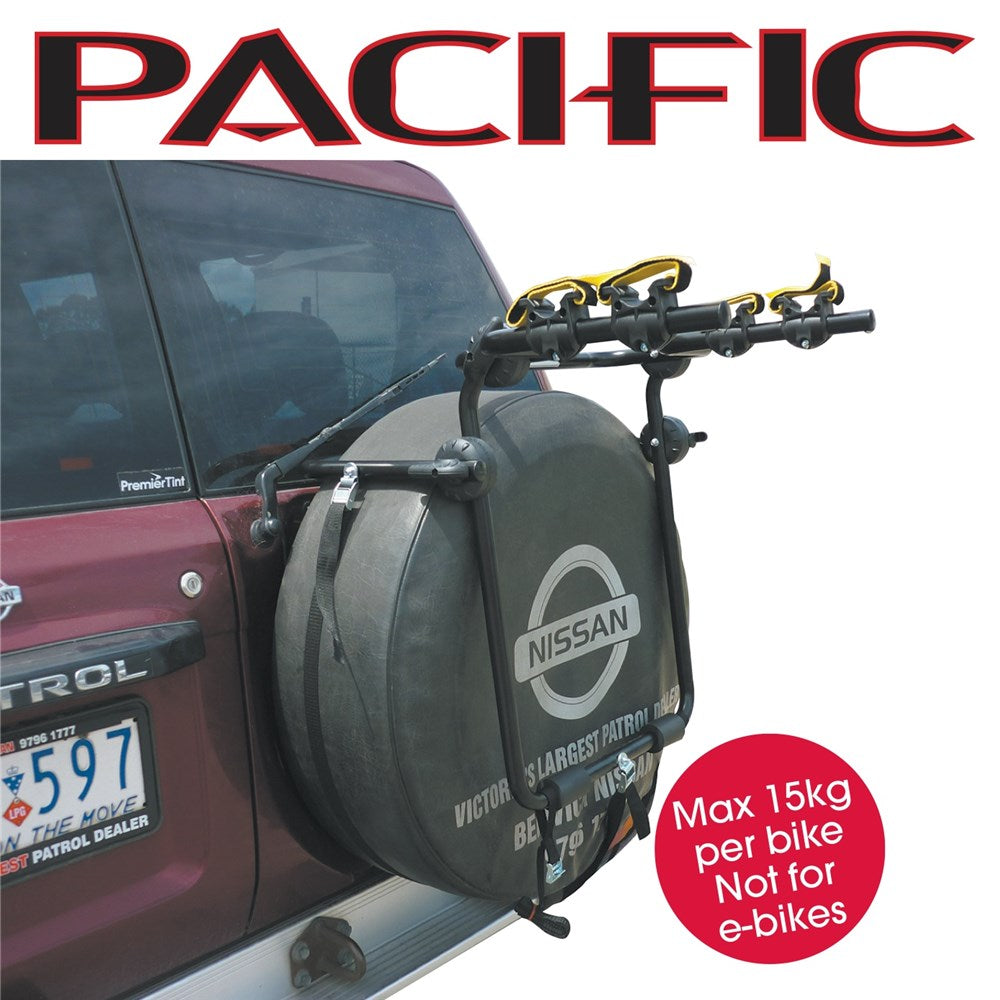 Pacific 2 Bike Rear Spare Tyre Rack