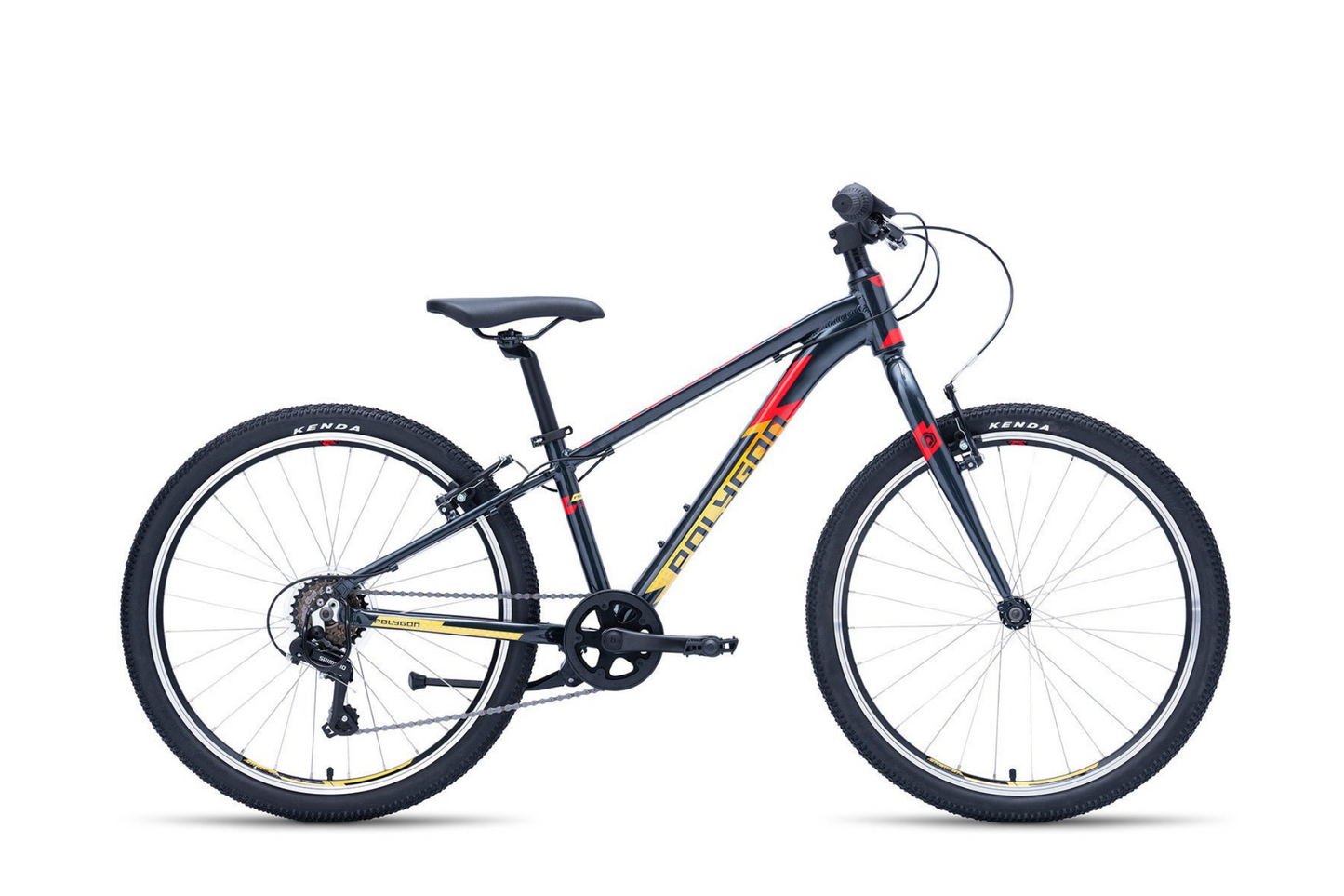 Polygon Premier 24 Ultralight Kids Bike - Charcoal