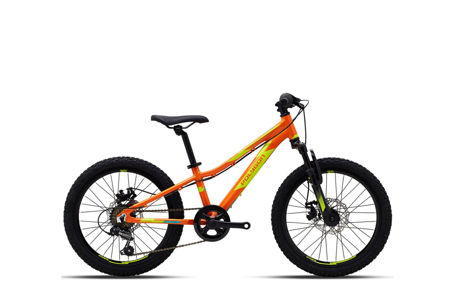 Polygon Relic 20" Kids Mountain Bike - Orange