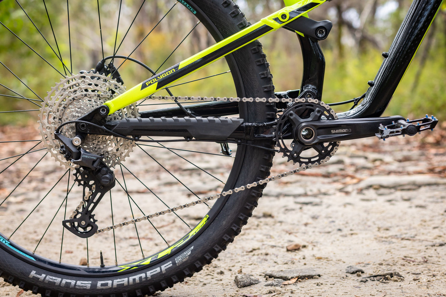 Polygon Siskiu T7 - Full Suspension Mountain Bike (Black)