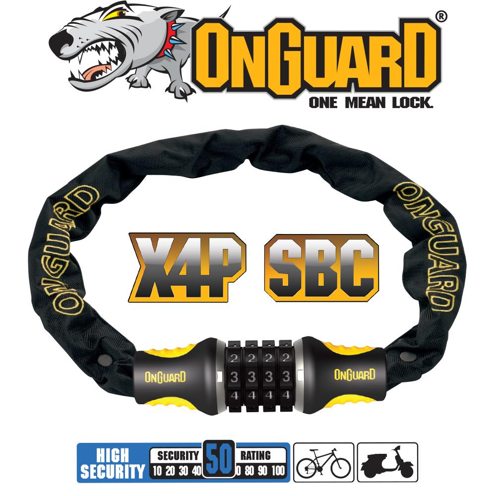 Mastiff Chain Lock 120 x 4mm Black