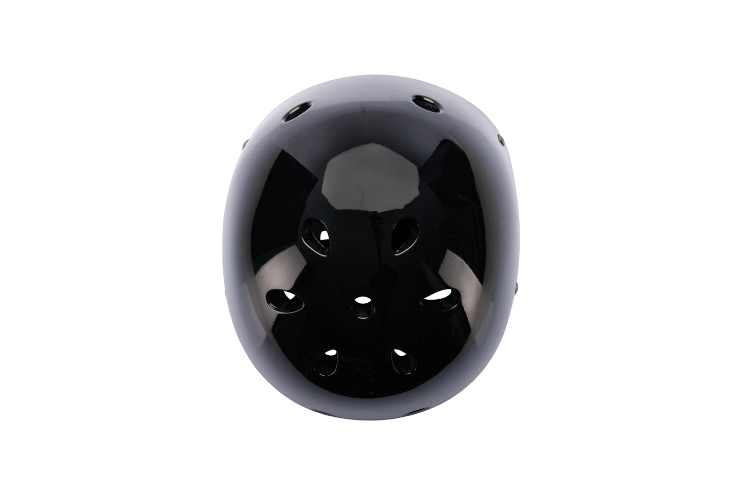Classic Skate Bike Helmet Gloss Black