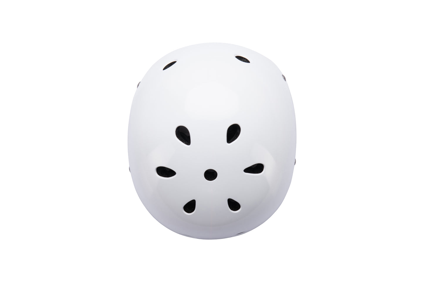 Classic Skate Bike Helmet Gloss White