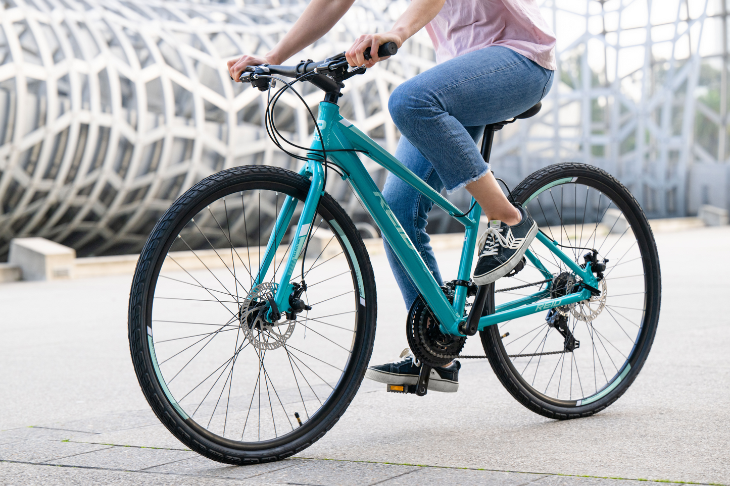 Transit LE Disc WSD Commuter Bike Teal