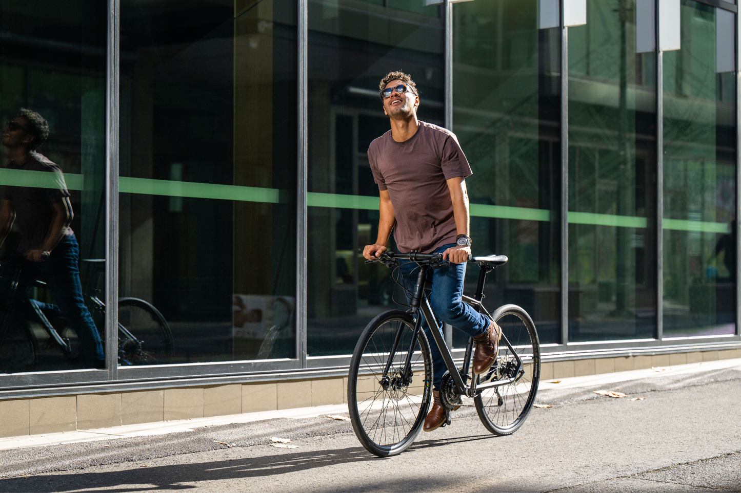 Urban X3 Hybrid Bike Black