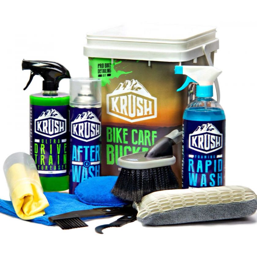 Krush Pro Bike Care Detailing Bucket Black