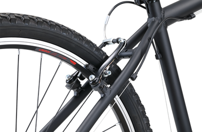 MTB Sport Mountain Bike in Black showing rear v-brakes from Reid Cycles Australia 