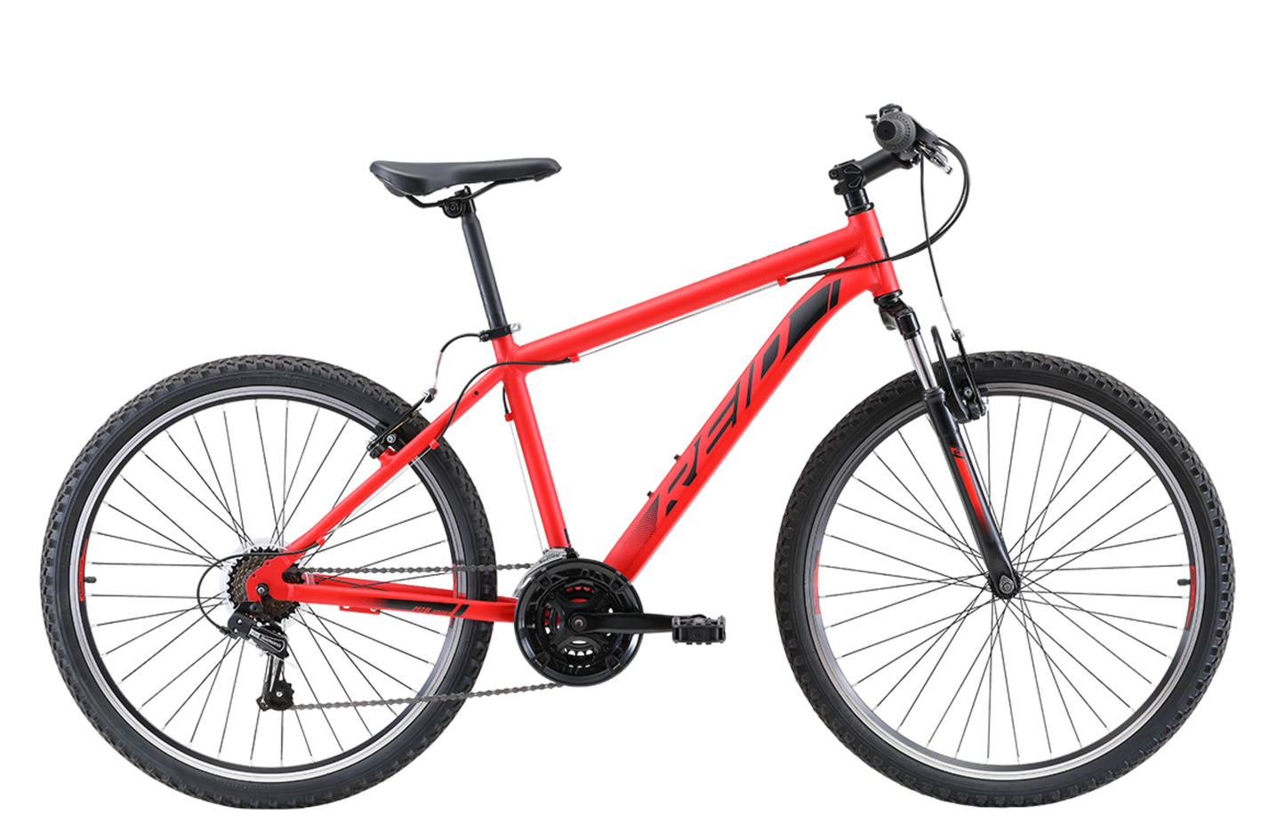 MTB Sport Mountain Bike in Red with Shimano 7-speed gearing from Reid Cycles Australia