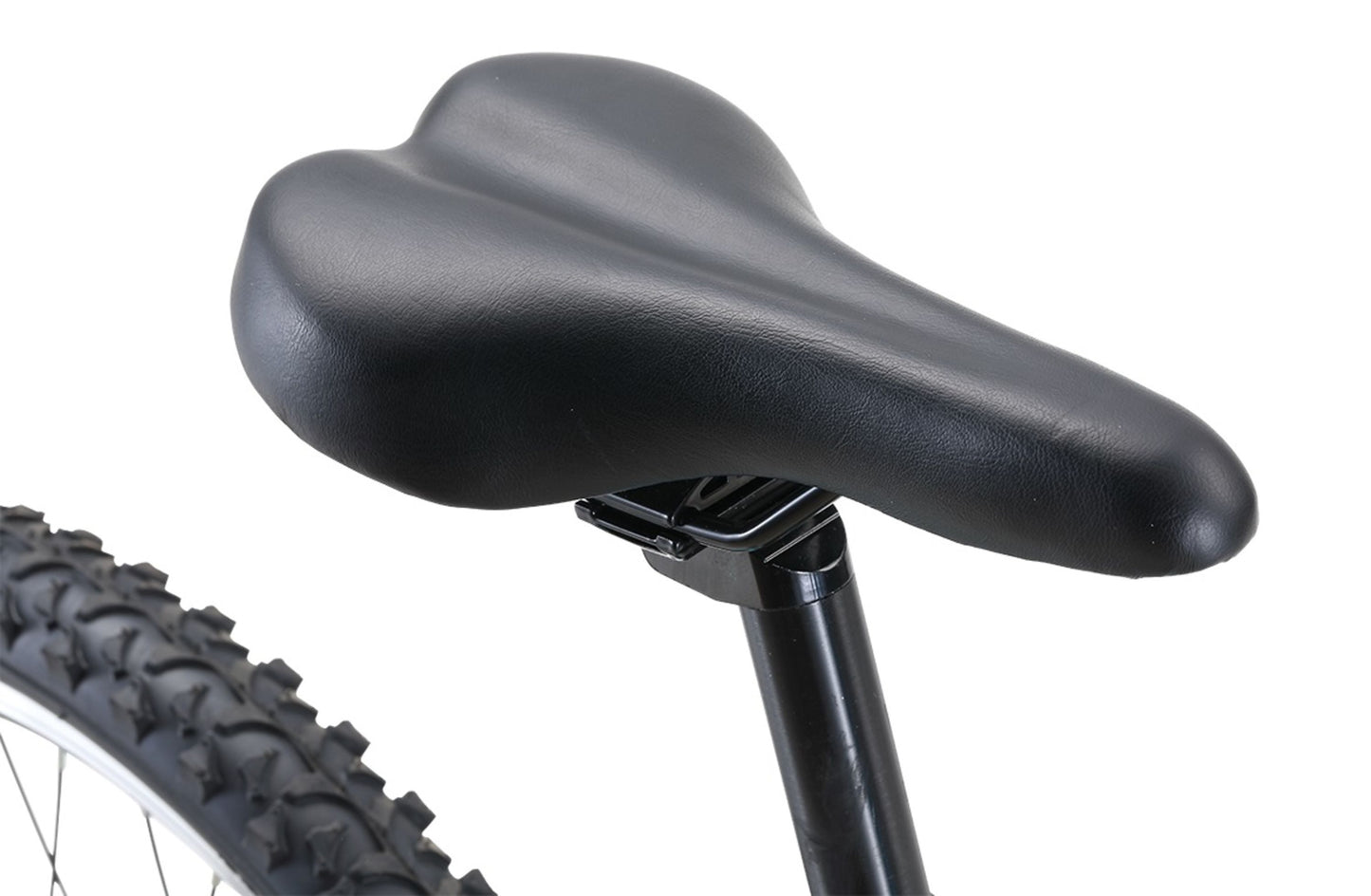 Scout 20" Kids Bike in light aqua showing MTB saddle from Reid Cycles Australia