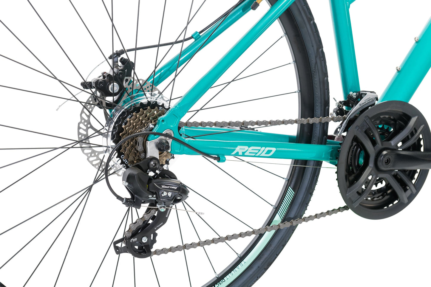 Transit LE Disc WSD Commuter Bike Teal