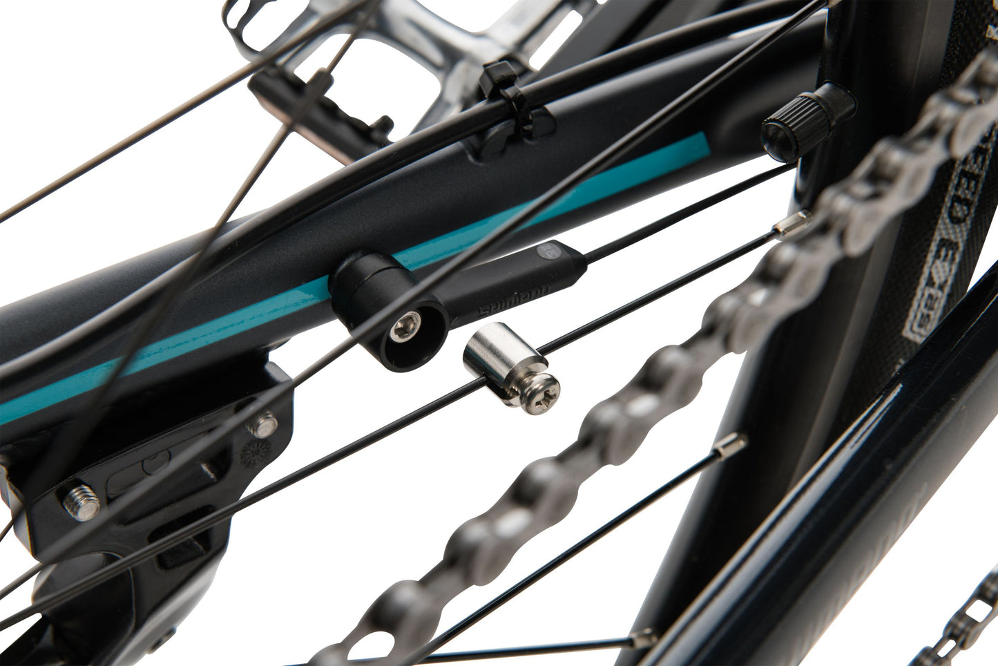 Urban+ Electric Bike in Black showing rim from Reid Cycles Australia