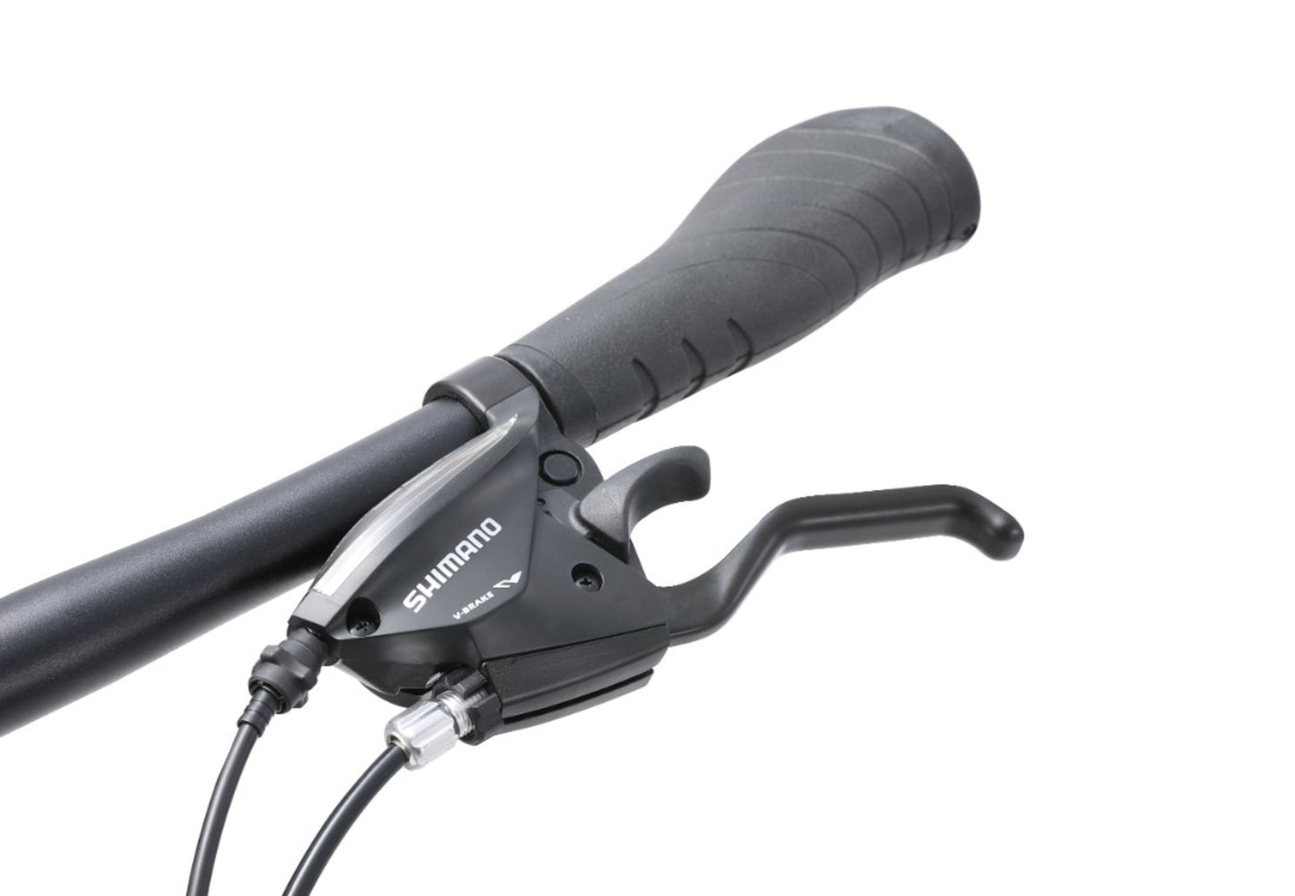 Urban X1 WSD Women's Commuter Bike in black showing Shimano shifters and brake levers from Reid Cycles Australia