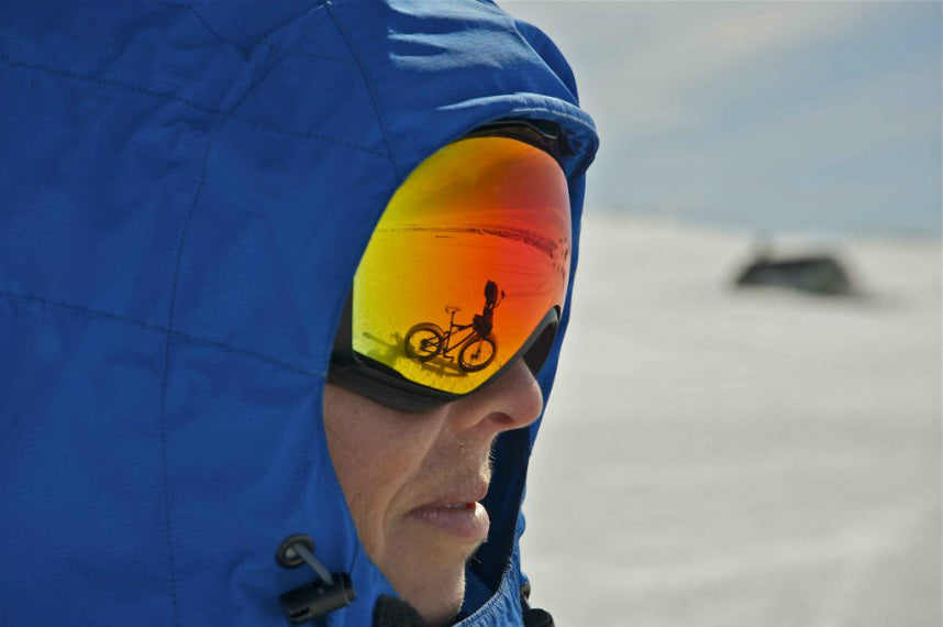 Fat biking in Greenland with Kate Leeming