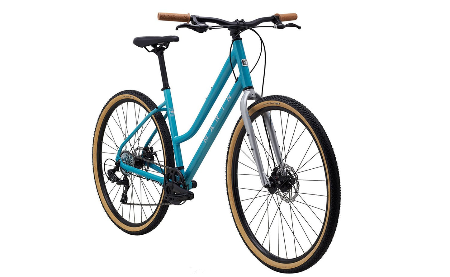 Marin Kentfield 1 ST - Turquoise Hybrid Bike