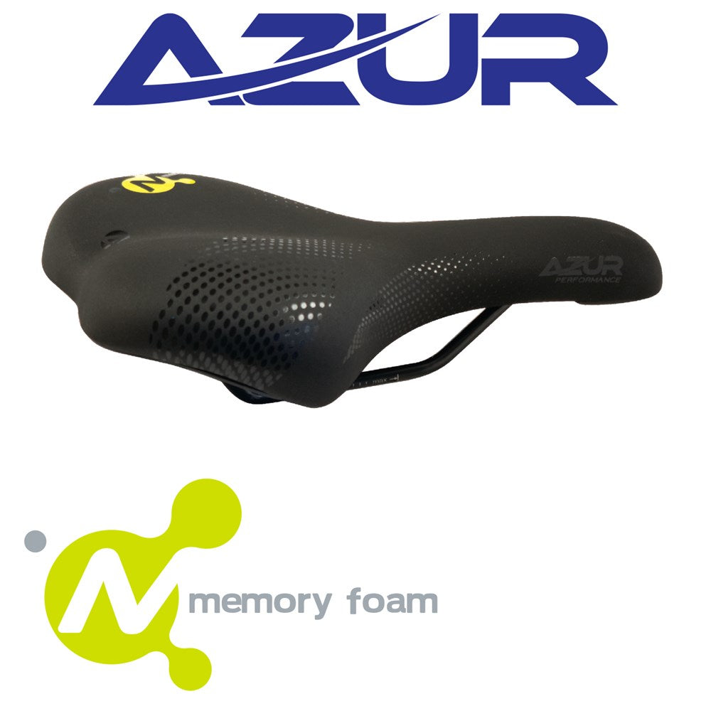 Azur Xi Memory Foam Saddle