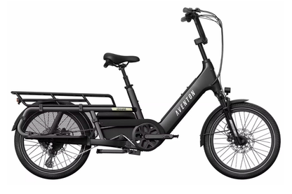 Aventon Abound LR - Full-Size Cargo eBike Stealth