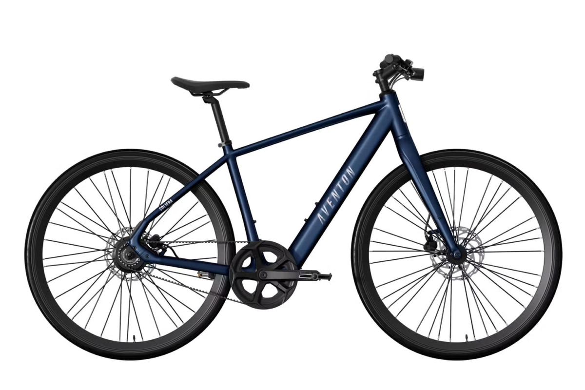 Aventon Soltera 3 ADV | Lighweight Belt Drive eBike - Stirling Silver