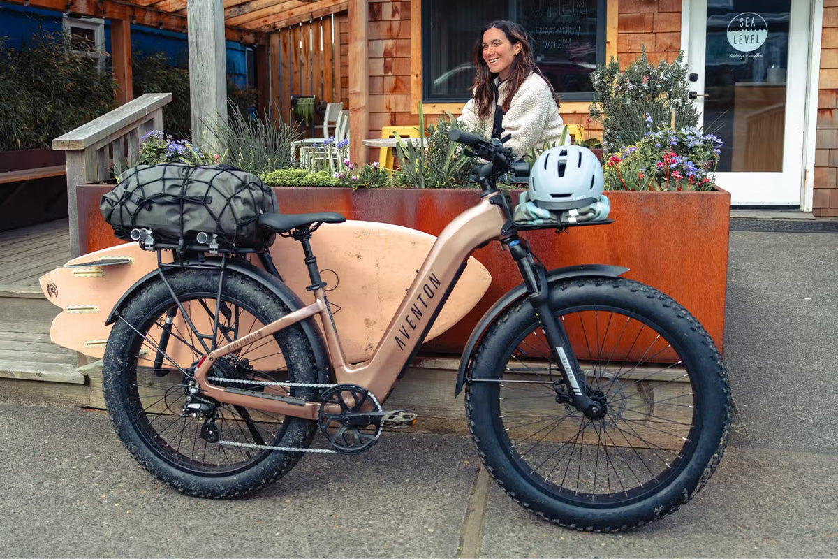 Aventon Aventure 3 ST - Step-Through Off-Road Fat eBike | Java Colour