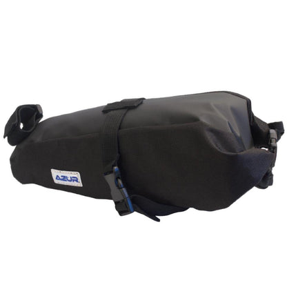 Azur Waterproof Saddle Bag Black