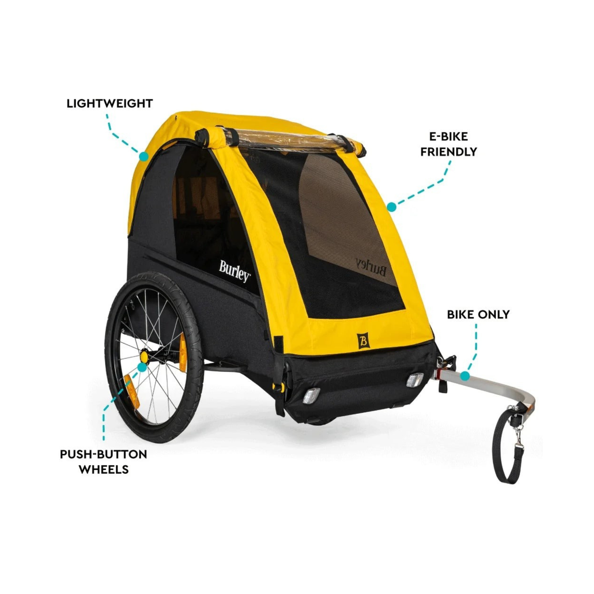 Burley Kids Bike Trailer - Single Child