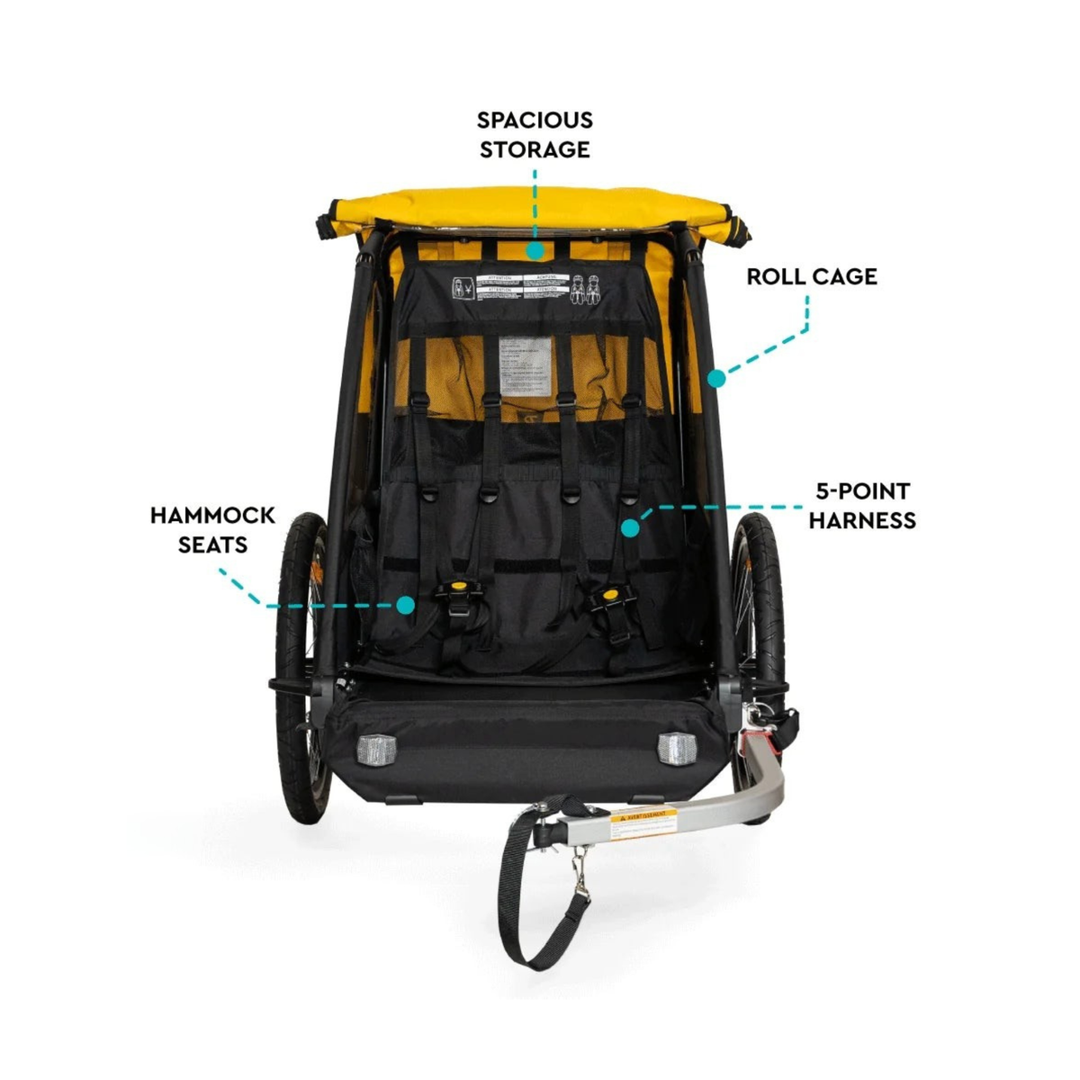 Burley Kids Bike Trailer - Single Child