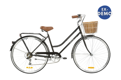 Ex-Demo: Ladies Petite 24" Vintage Bike Black XS2 - EXTRA SMALL