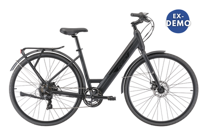 Ex-Demo: Blacktop (Step-Through) City Electric Bike M2 - MEDIUM