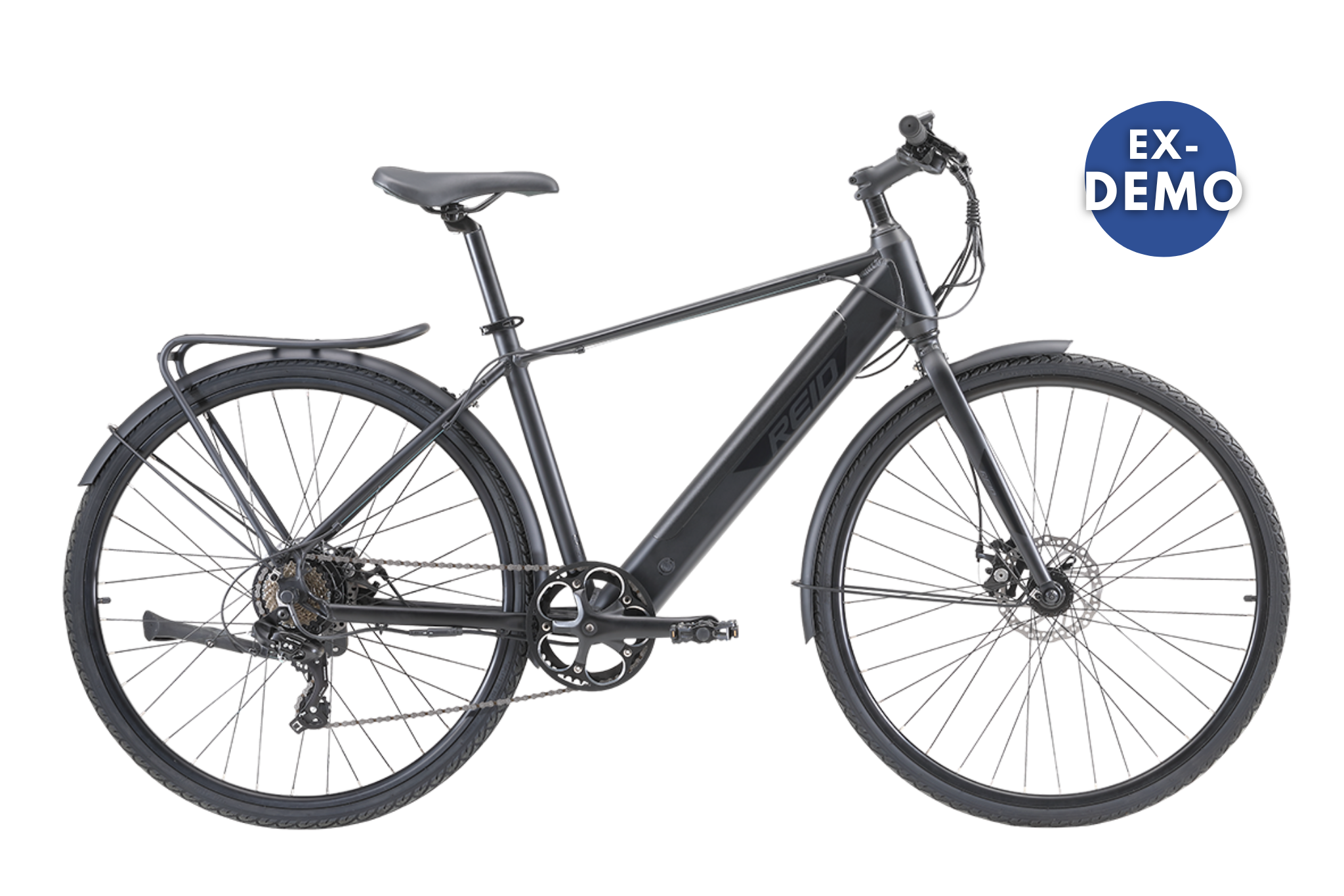 Ex-Demo: Blacktop City Electric Bike M7 - MEDIUM