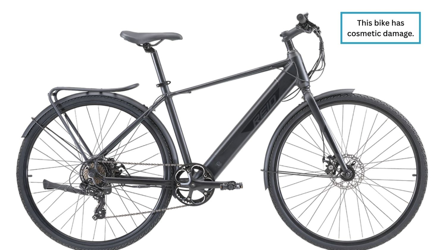 Ex Demo - Blacktop - City Electric Bike M6