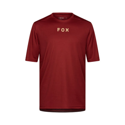 Fox Ranger Short Sleeve Jersey Wordmark