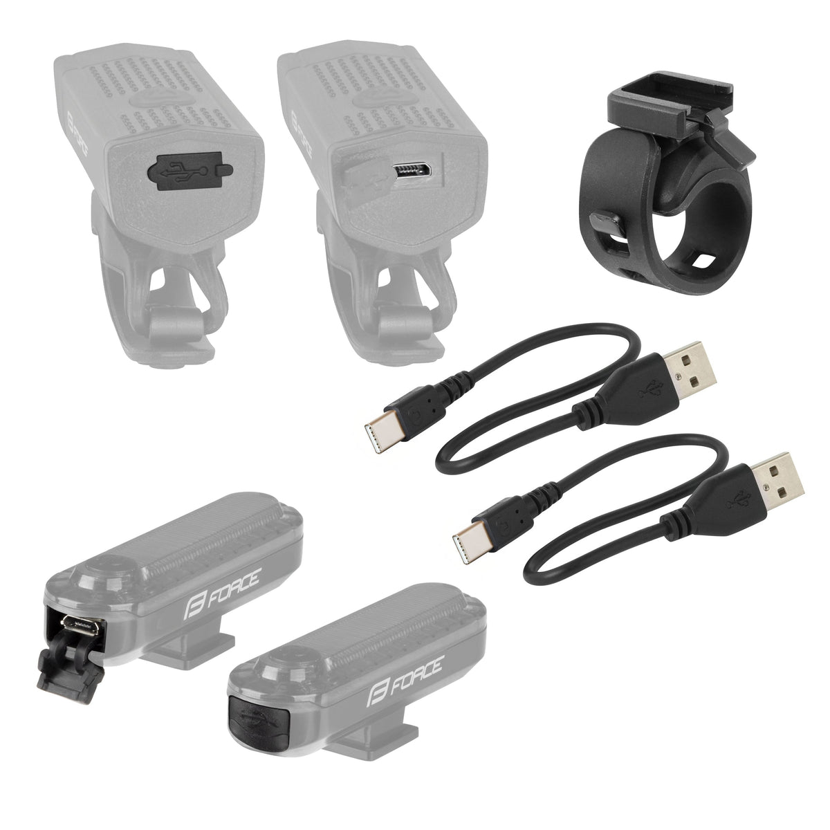 Force DOT 300 / 20 LM USB-C Light Set