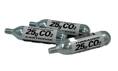 JetBlack 25 Gram Threaded CO2 Cartridges