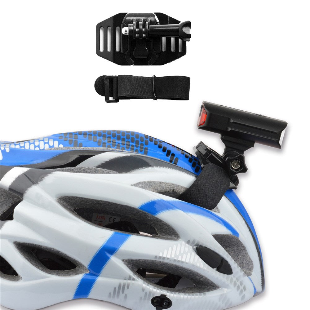 LUNAR CALLISTO 600 Front and Rear Light All-In-One - Includes Helmet Mount