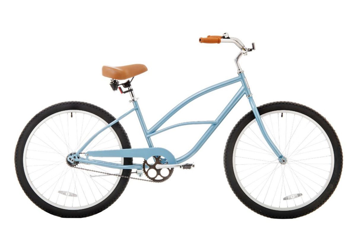 Ladies Beach Cruiser Vintage Bike - Blue