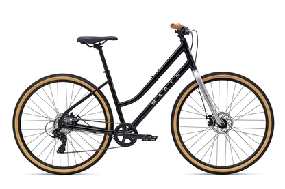 Marin Kentfield 1 ST - Black Hybrid Bike
