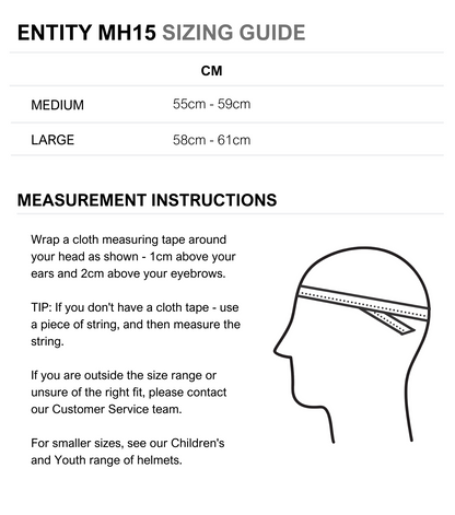 Entity MH15 Mountain Bike Helmet - Light Blue