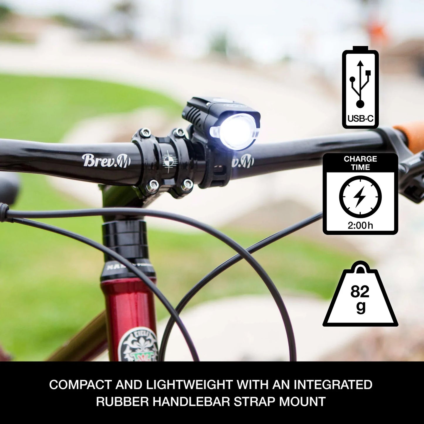 NiteRider Swift 450 / Vmax+ 180 USB-C Combo Light Set