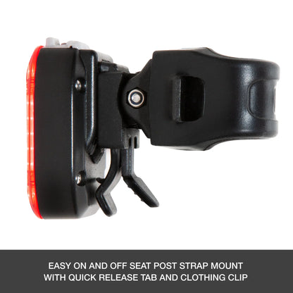 NiteRider Vmax+ 180 ALTO USB-C Rear Light with Brake Sensing