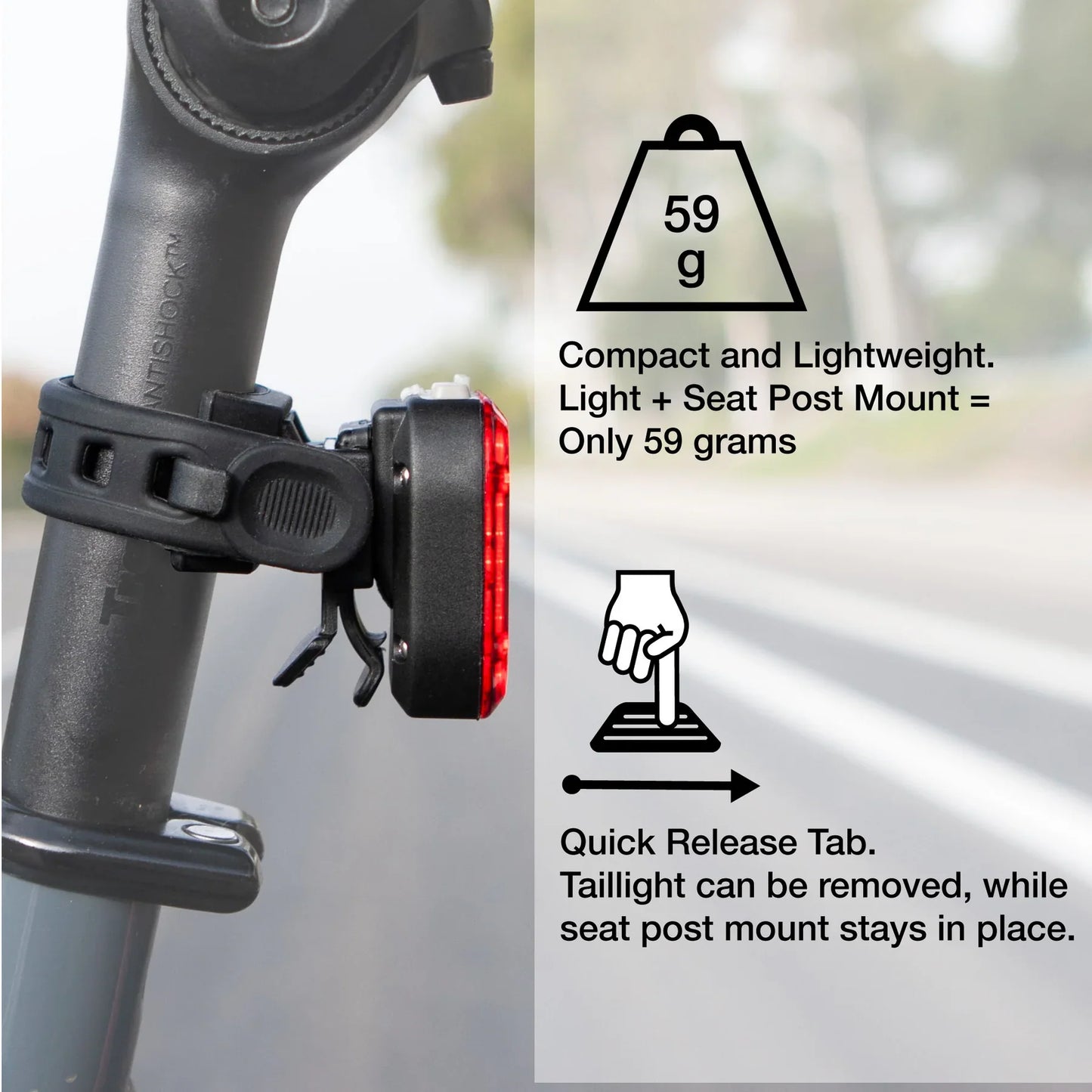 NiteRider Vmax+ 180 USB-C Rear Light