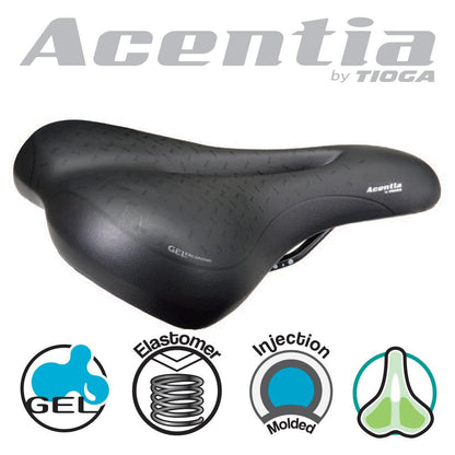 Acentia Pax Aura Gel Saddle w Cutout