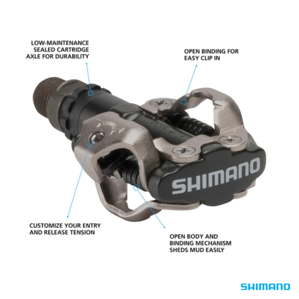 Shimano PD-M520 SPD Pedals