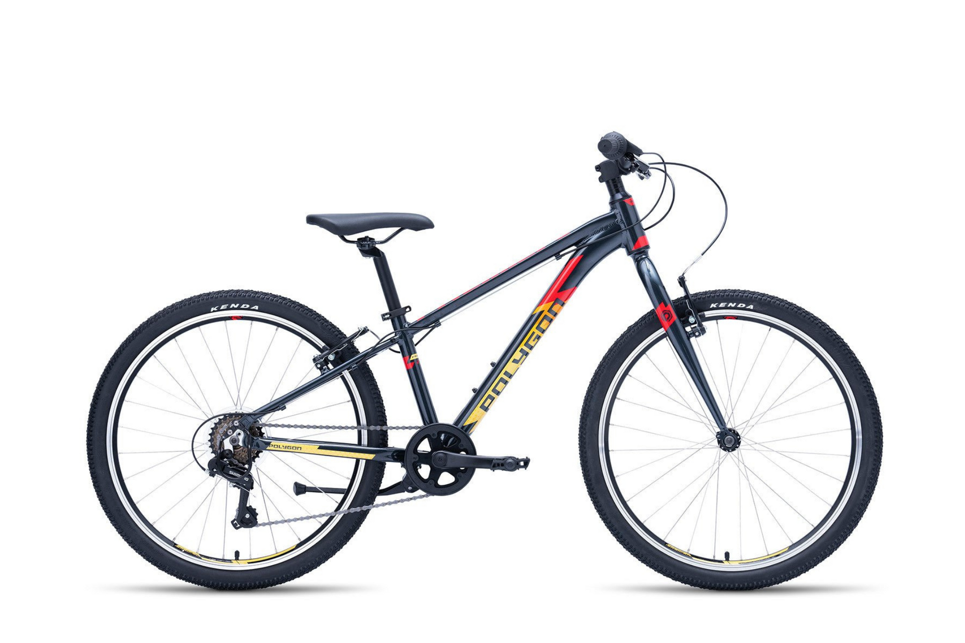 Polygon Premier 24 Ultralight Kids Bike Charcoal – Reid Cycles