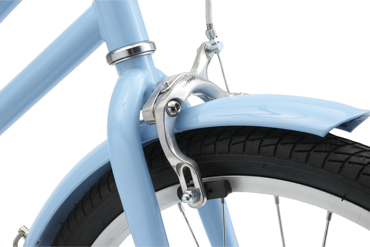 Girls Classic 20" Vintage Bike Baby Blue